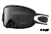 Очки для мотокросса OAKLEY O-Frame XS Solid черные глянцевые / темно-серая  (OO7030-70302)