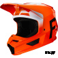 Мотошлем Fox V1 Werd Helmet Flow Orange