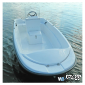 Моторная лодка WYATBOAT Пингвин с консолью (тримаран)