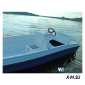 Моторная лодка WYATBOAT Пингвин с консолью (тримаран)
