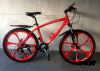 Велосипед на литых дисках стиль БМВ красный