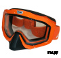 Очки мотокросс/снегоход (двойное стекло) ATAKI HB-811  оранжевые глянцевые