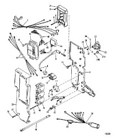 Электрические компоненты 2-Х ТАКТНОГО ПЛМ MERCURY 75 Серийный номер от 9589039 до 9793576