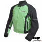 Куртка мотоциклетная (текстиль) Summer Night City черно-зеленый MICHIRU