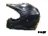 Шлем мото HIZER 615 #2 matt black