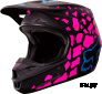 Мотошлем Fox V1 Grav Helmet Black/Pink
