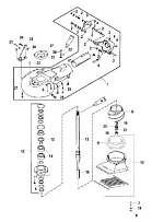 Топливный насос в сборе 2-Х ТАКТНОГО ПЛМ MERCURY 90 Серийный номер от 1B000001 и выше