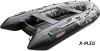 Надувная лодка Хантер 380 ПРО КМФ ХАКИ НАТО