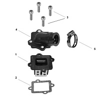 Впускная система СКУТЕРА STELS TACTIC 100