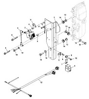 Катушка, USA-0T980000 thru 1B226999 4-Х ТАКТНОГО ПЛМ MERCURY 50 Серийный номер от 0T409000 до 1B344306