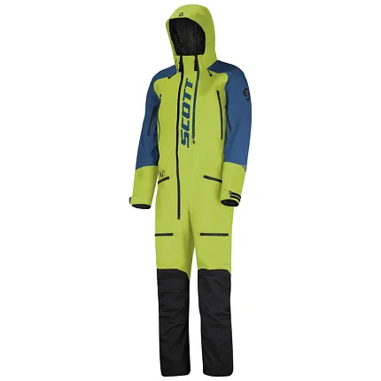 Комбинезон DS Shell Dryo (2020') lime yellow/blue sapphire