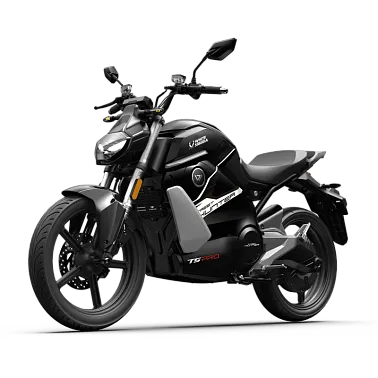 Электромотоцикл WHITE SIBERIA SUPER SOCO TS STREET HUNTER PRO (Черный)